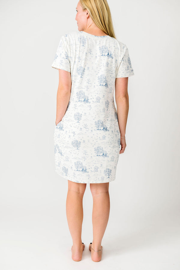 The Empty Tomb Womens PJ Nightgown Cotton