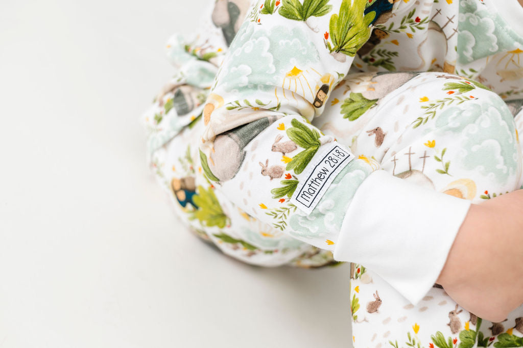 He Is Risen PJ Long Sleeve Set Cotton