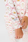 Let Us Adore Him PJ Womens Notch Collar Set Bamboo
