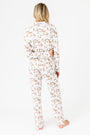 The First Noel Womens Notch Collar PJ Set Bamboo