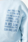 Eternal Life Skyway Fleece Crewneck