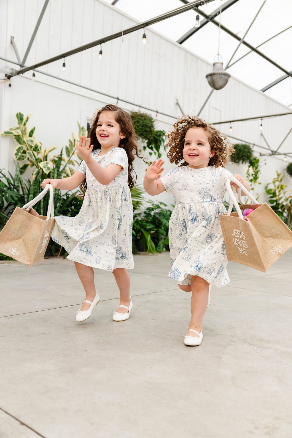 The Empty Tomb Short Sleeve Twirl Dress Cotton