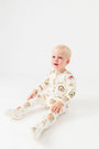 Away in a Manger PJ Footed Onesie Cotton