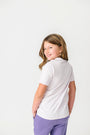 Kids Orchid Prayer Pocket T-Shirt | Short Sleeve