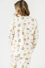 Away in a Manger Womens Jogger PJ Set Cotton