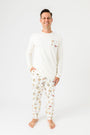 Away in a Manger Men's PJ Set Cotton