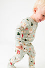 Gingerbread Jesus PJ Footed Onesie Cotton