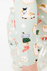Gingerbread Jesus PJ Womens Long Sleeve Jogger Set Cotton