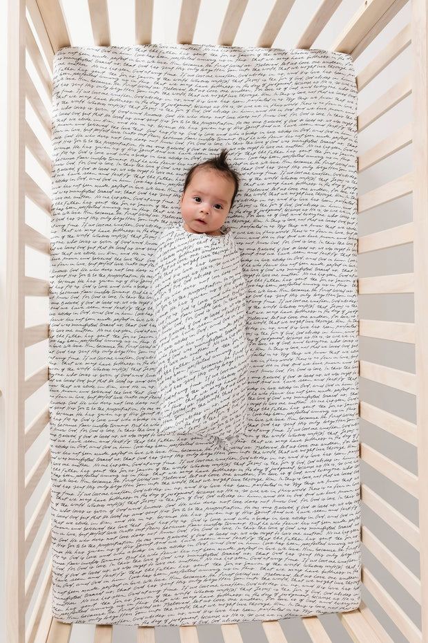 Love One Another Swaddle Cotton
