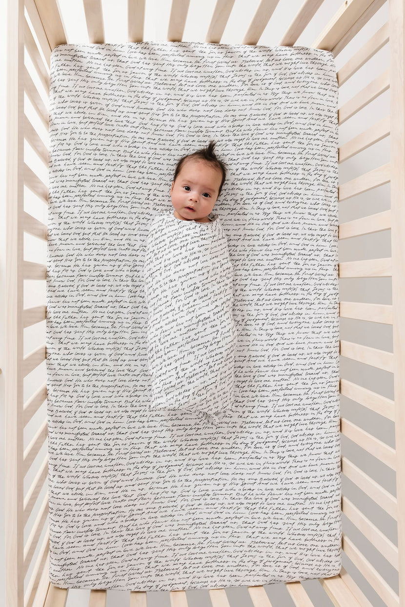 Love One Another Swaddle Cotton