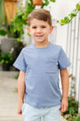 Kids Infinity Prayer Pocket T-Shirt | Short Sleeve