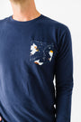 Heaven & Nature Sing PJ Mens Long Sleeve Jogger Set Cotton