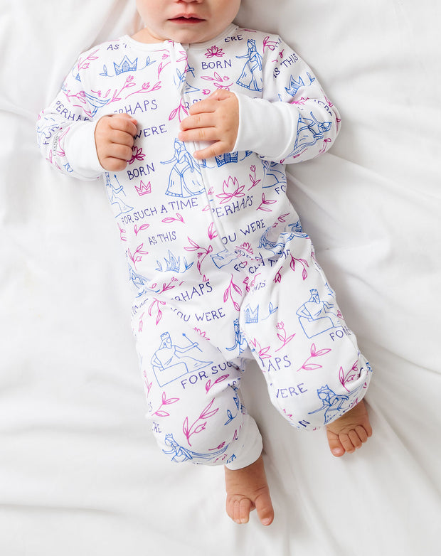 Queen Esther Footless Onesie PJ Cotton