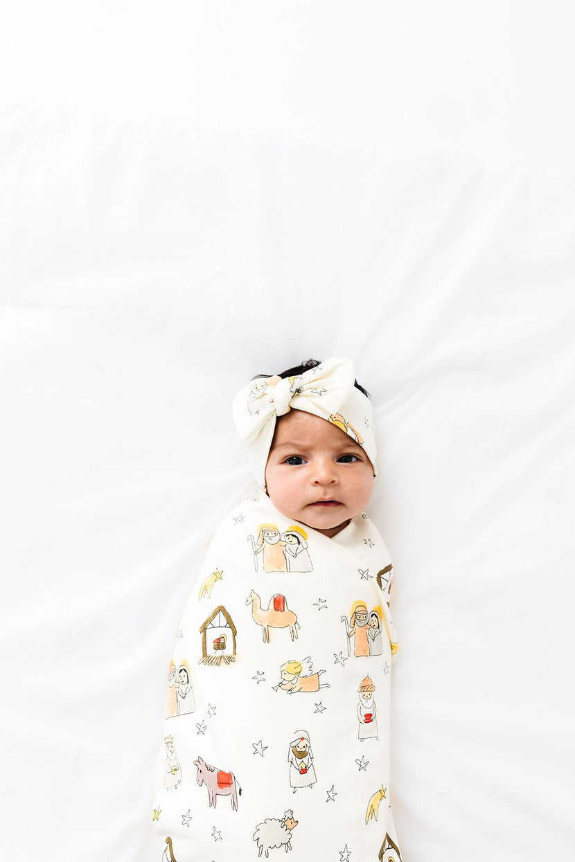 Away in a Manger Headband Cotton