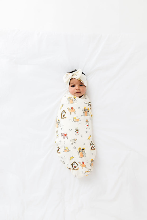 Away in a Manger Swaddle Cotton