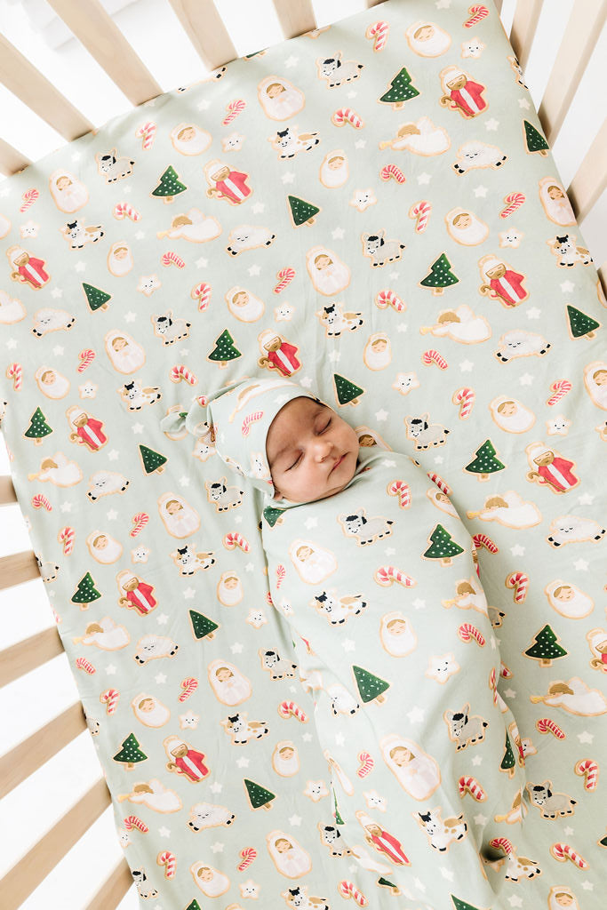 Gingerbread Jesus Knotted Hat Cotton