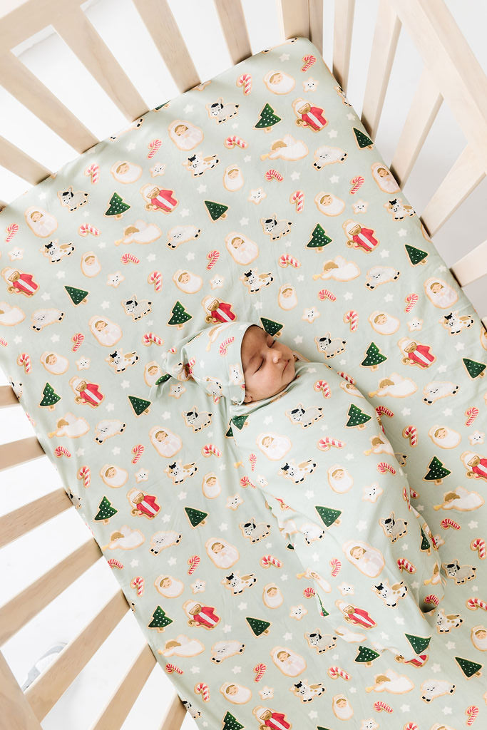 Gingerbread Jesus Swaddle Cotton
