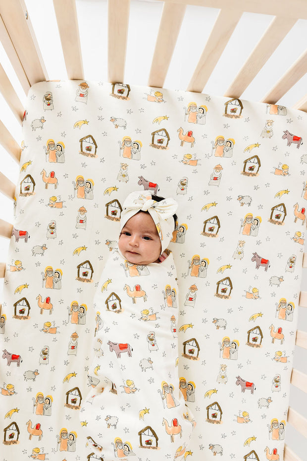 Away in a Manger Swaddle Cotton