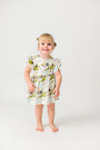 He Is Risen Twirl Dress Bodysuit Cotton | Short Sleeve