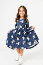 Kids Heaven & Nature Sing Twirl Dress Cotton | Long Sleeve