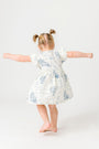 The Empty Tomb Short Sleeve Twirl Dress Bodysuit Cotton
