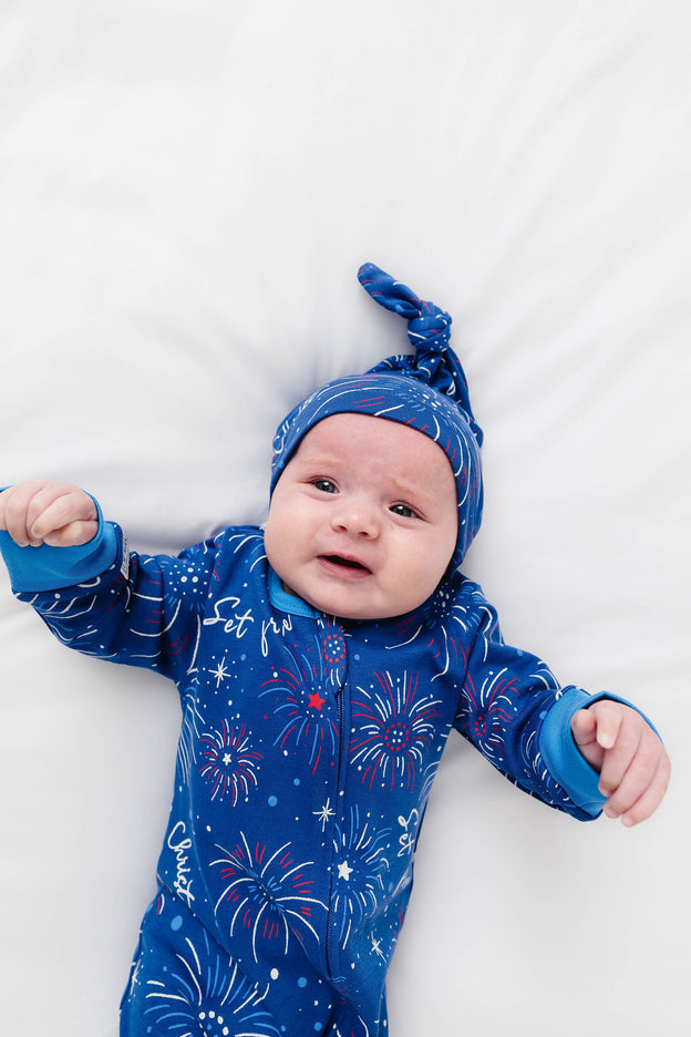 Set Free in Christ Knotted Hat Cotton
