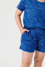 Set Free in Christ Womens PJ Shorts Set Cotton