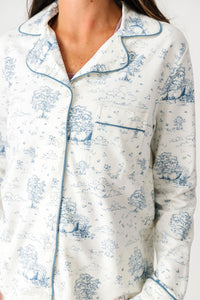 The Empty Tomb Womens PJ Notch Collar Set Cotton