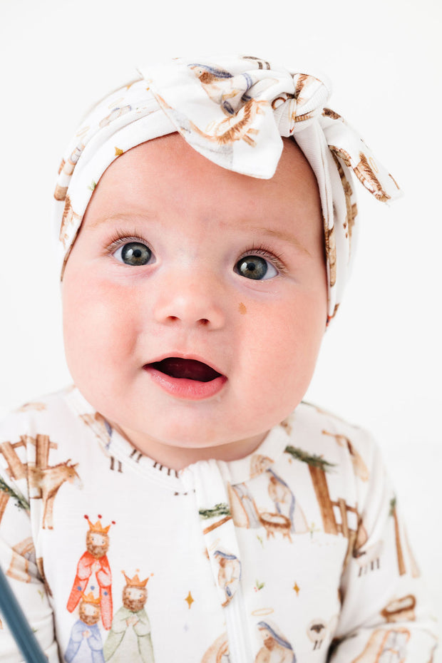 The First Noel Headband Bamboo
