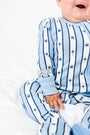 Star of Wonder PJ Footed Onesie Organic Cotton