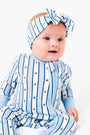 Star of Wonder PJ Footed Onesie Organic Cotton