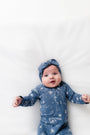 Let Your Light Shine Fireflies PJ Footed Onesie Bamboo