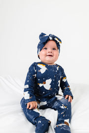 Heaven & Nature Sing PJ Footed Onesie Cotton