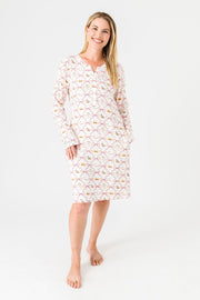 Let Us Adore Him PJ Womens Nightgown Bamboo