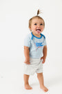 Baby Set Free in Christ Bodysuit Cotton | Short Sleeve