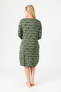 Glory to God Olive PJ Womens Nightgown Bamboo