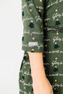 Glory to God Olive PJ Womens Robe Bamboo