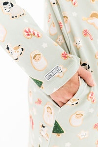 Gingerbread Jesus PJ Womens Nightgown Cotton
