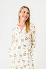 Away in a Manger Womens PJ Nightgown Cotton