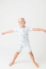 David & Goliath Blue PJ Shorts Set Cotton