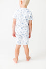 David & Goliath Blue PJ Shorts Set Cotton