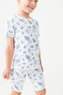 David & Goliath Blue PJ Shorts Set Cotton