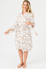 The First Noel Womens Robe Bamboo