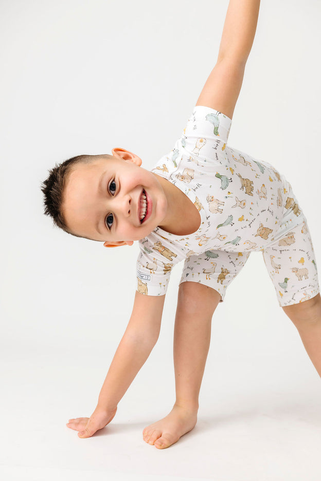 New Birth PJ Shorts Set Bamboo