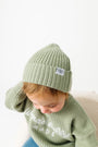 Baby Wonderfully Made Knit Sweater & Hat Organic Cotton