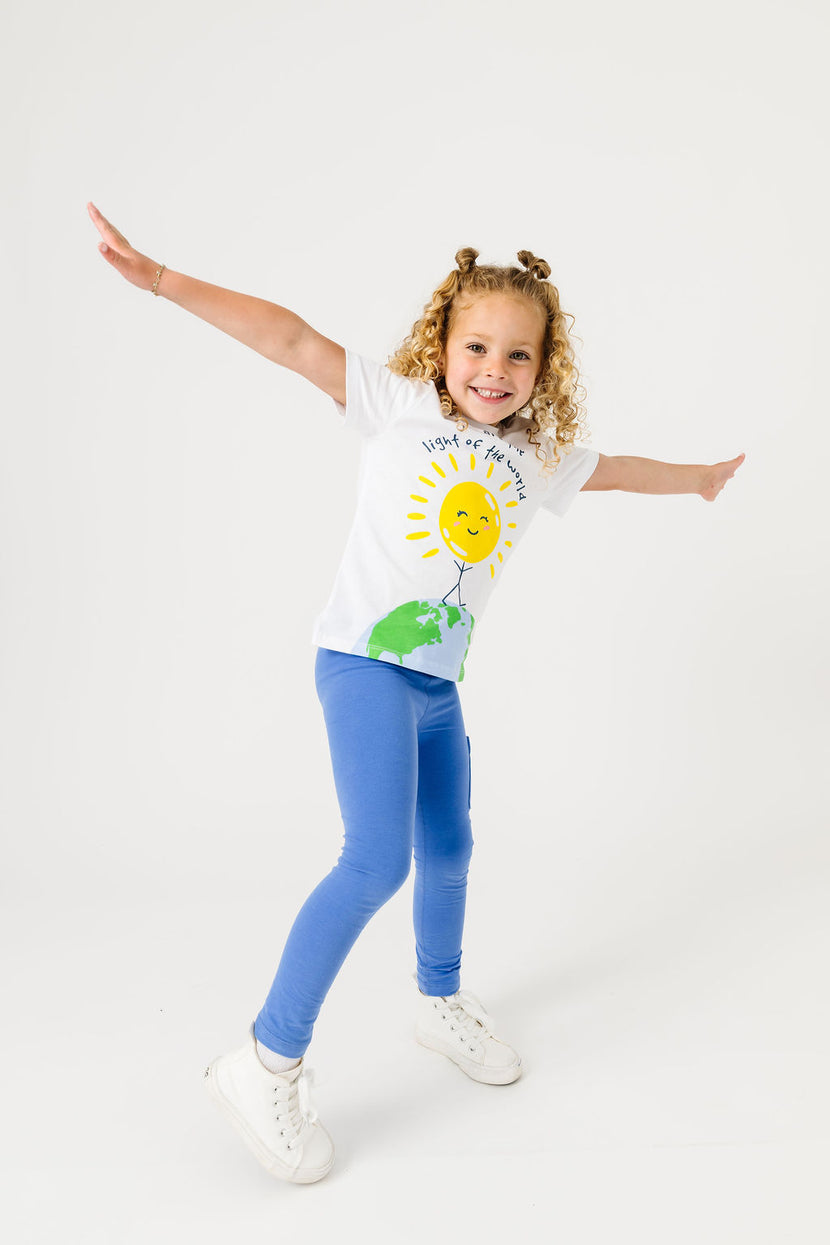 Kids Light of the World T-Shirt Cotton | Short Sleeve