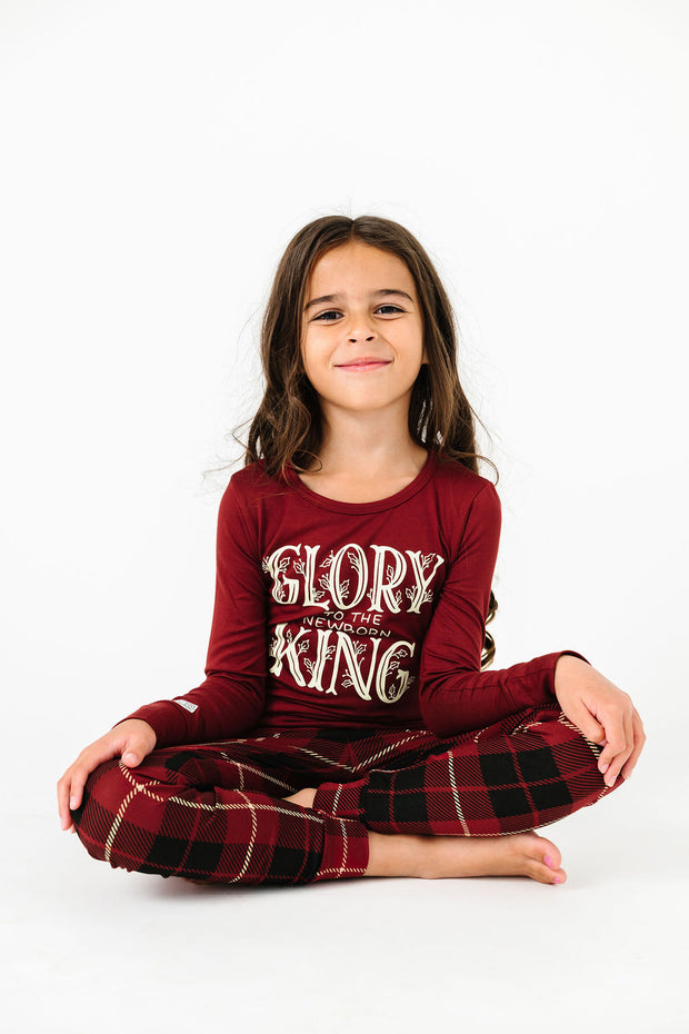 Newborn King PJ Long Sleeve Set Bamboo