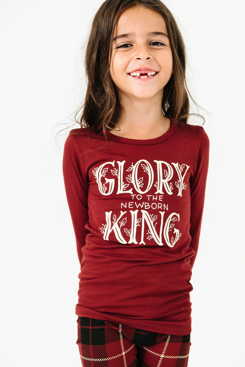 Newborn King PJ Long Sleeve Set Bamboo
