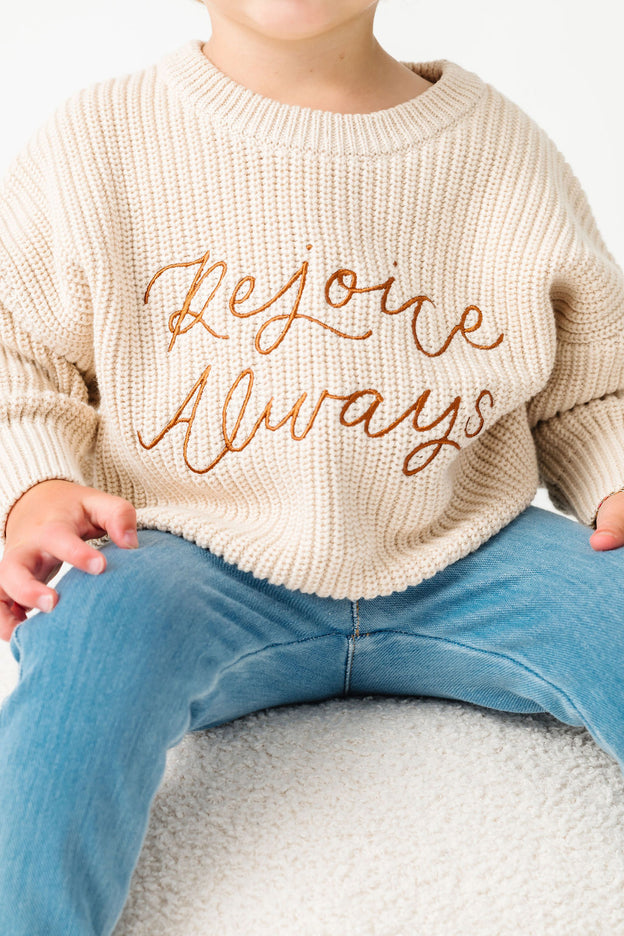 Baby Rejoice Always Knit Sweater & Hat Organic Cotton
