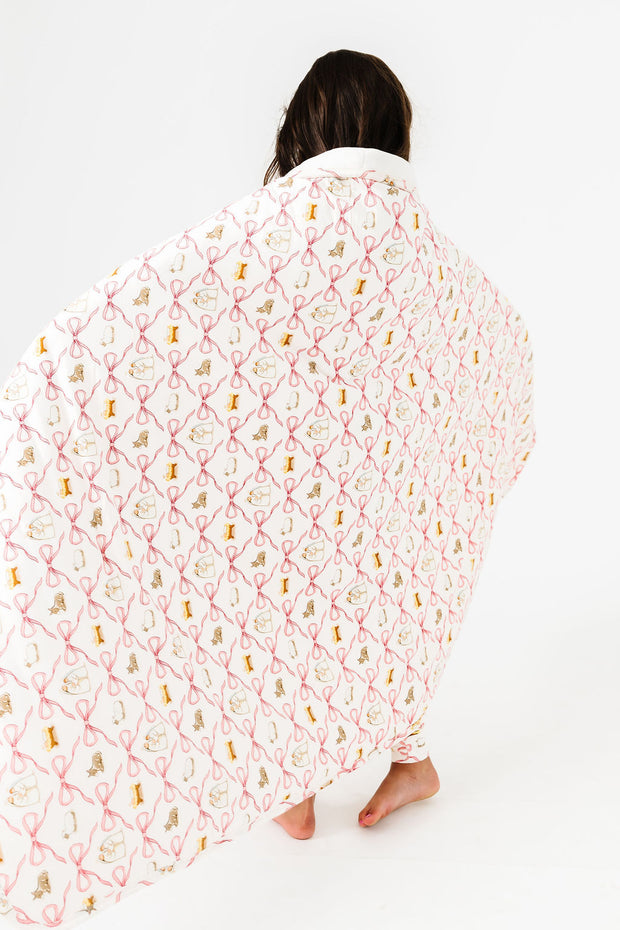 Let Us Adore Him Blanket Bamboo